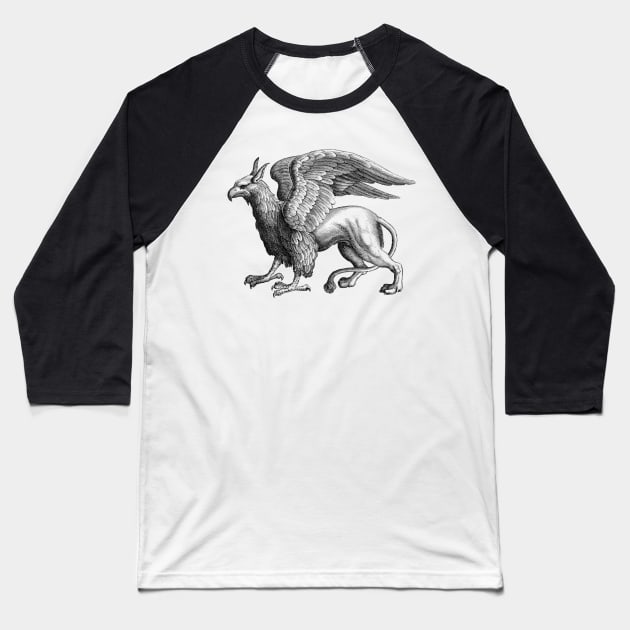 Griffin Baseball T-Shirt by blackroserelicsshop@gmail.com